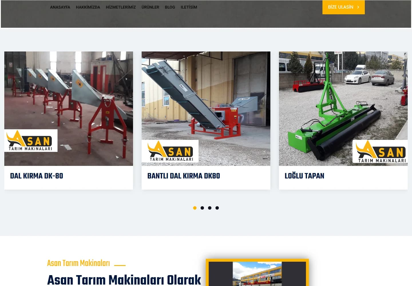 Asan Tarım — Asan Tarım Ürün Sitesi