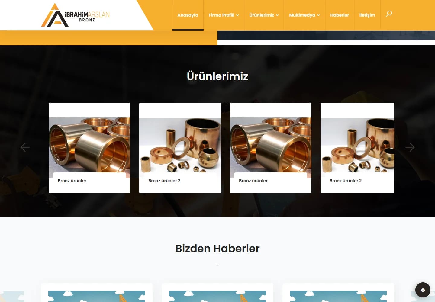 İbrahim Arslan Bronz — İbrahim Arslan Bronz Ürün Sitesi