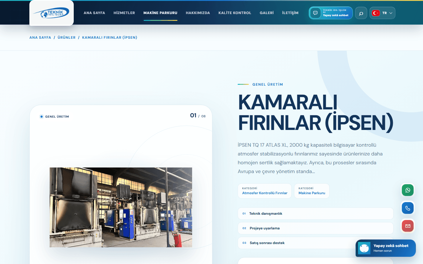 Teknik Isıl İşlem — Isıl İşlem Uzmanlığını Dijitale Taşıdık