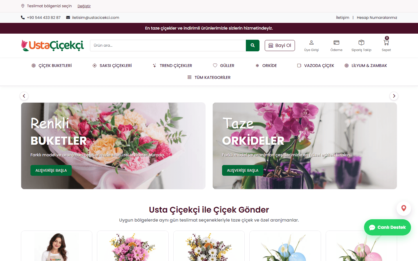 Usta Çiçekçi — Çiçeğin Yolculuğu Dijitalde