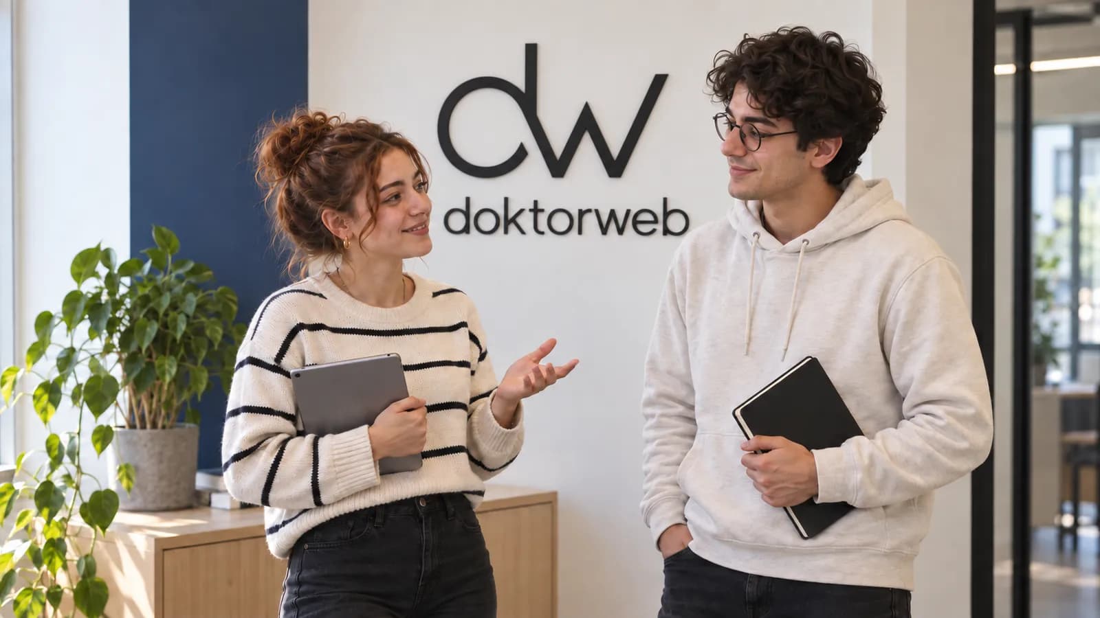 DoktorWeb ekibi fikir alışverişinde